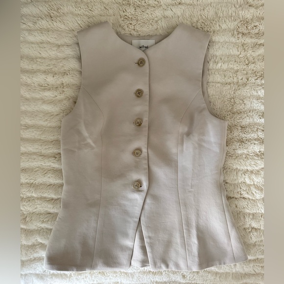 Aritzia Wilfred Regal Vest - Crepette - Picture 5 of 8